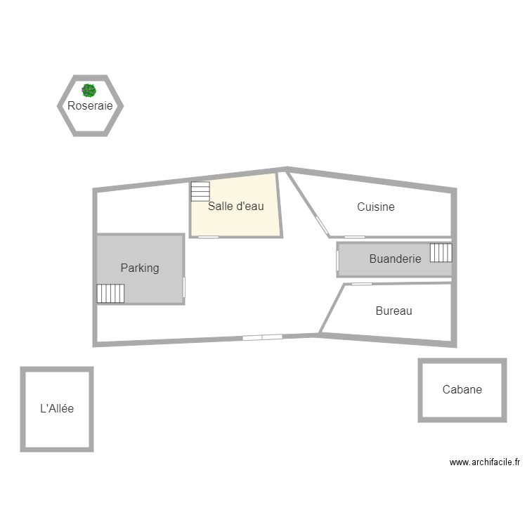 Plan maison CLUEDO. Plan de 0 pièce et 0 m2