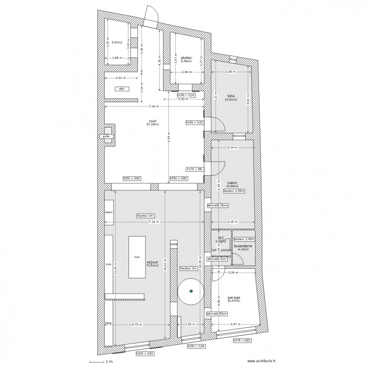 CASTELNAU RDC NEUF 2. Plan de 0 pièce et 0 m2