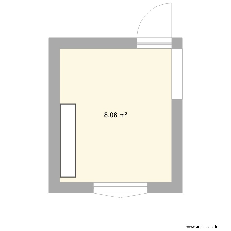 Studio_Osny_v1. Plan de 0 pièce et 0 m2