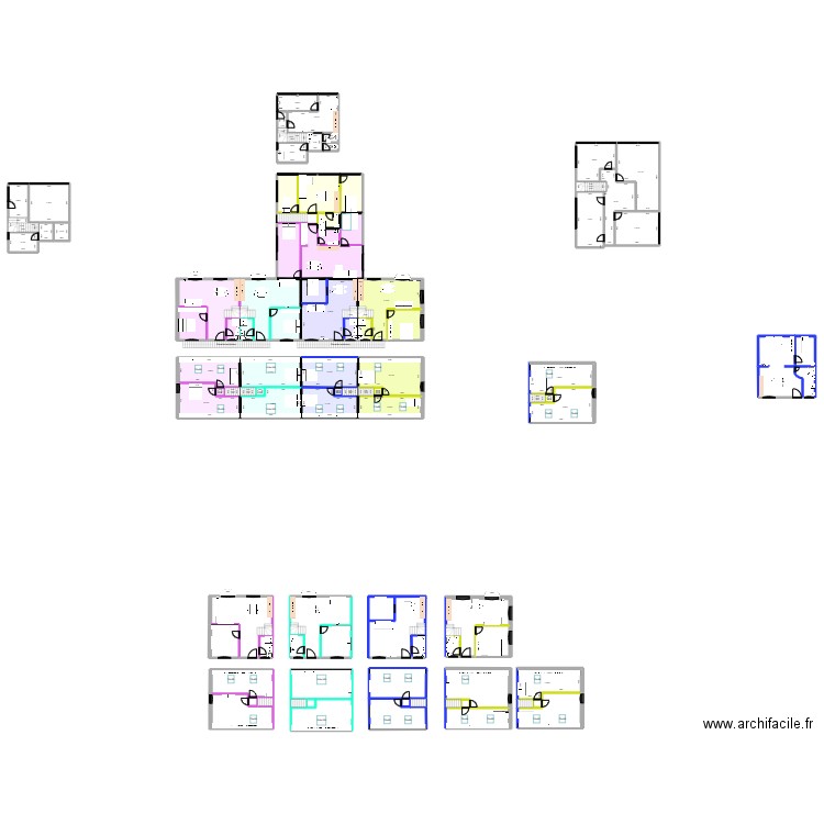 Bureau étage Grade. Plan de 0 pièce et 0 m2