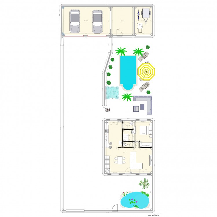 project maison . Plan de 0 pièce et 0 m2