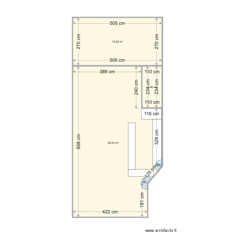 method . Plan de 0 pièce et 0 m2