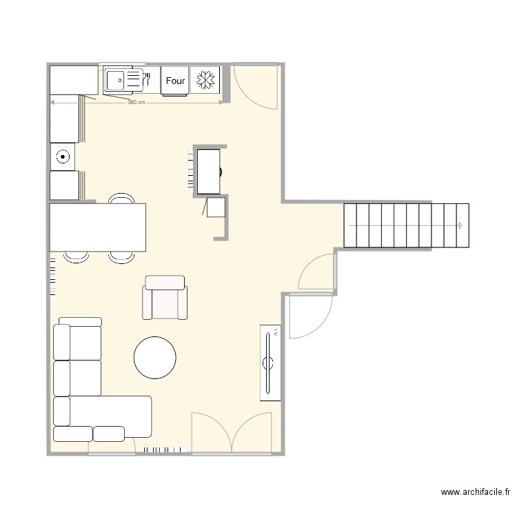 Projet Allende. Plan de 0 pièce et 0 m2