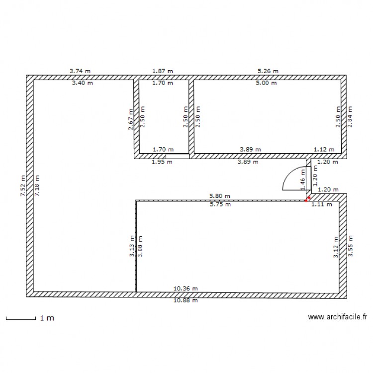 Gib01. Plan de 0 pièce et 0 m2