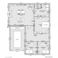 Plan villa 2D