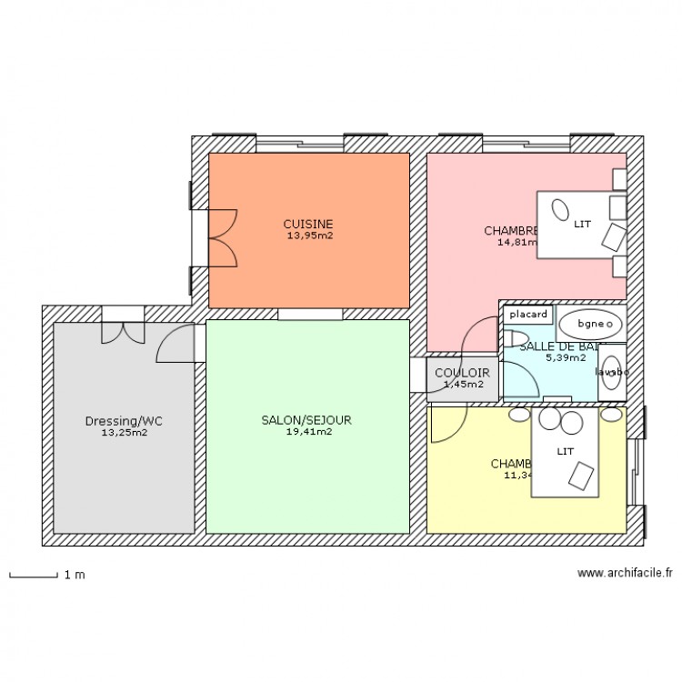 AGRAND ROQUEBRUNE 2 . Plan de 0 pièce et 0 m2