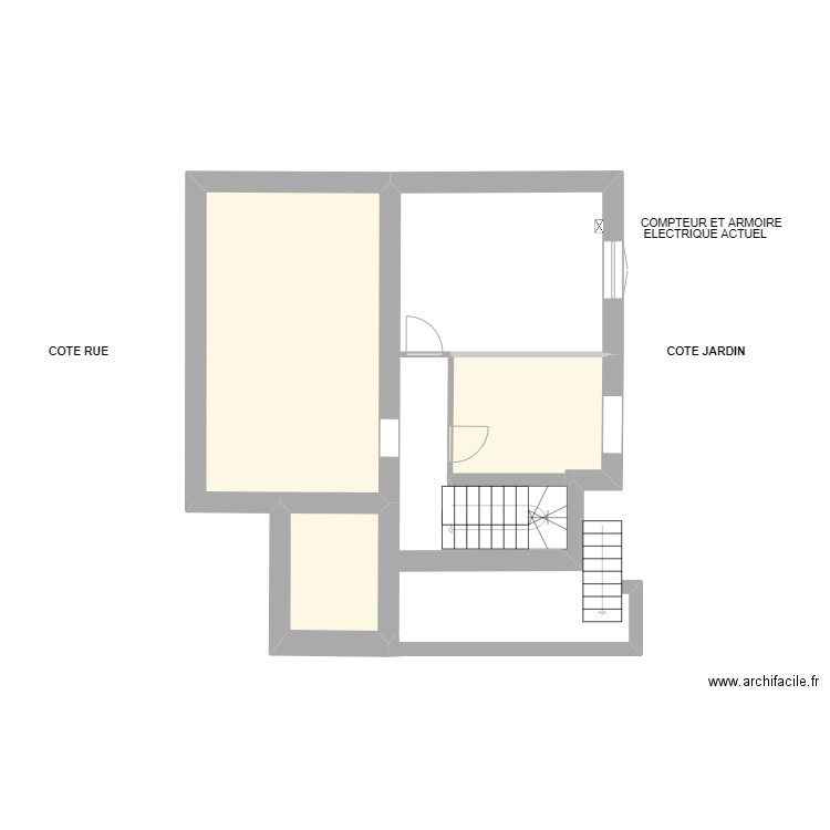  SOUS-SOL ENEDIS. Plan de 0 pièce et 0 m2