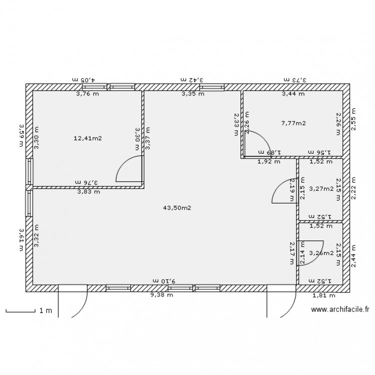 creche. Plan de 0 pièce et 0 m2