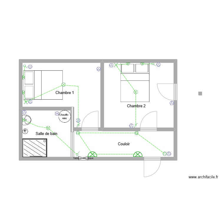 Ormeaux RdC. Plan de 0 pièce et 0 m2