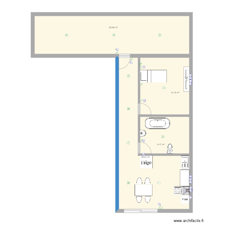 Moublanc. Plan de 0 pièce et 0 m2