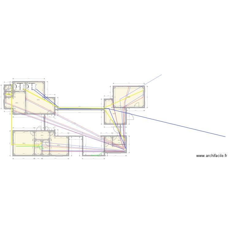 patrick plomberie 2. Plan de 14 pièces et 191 m2