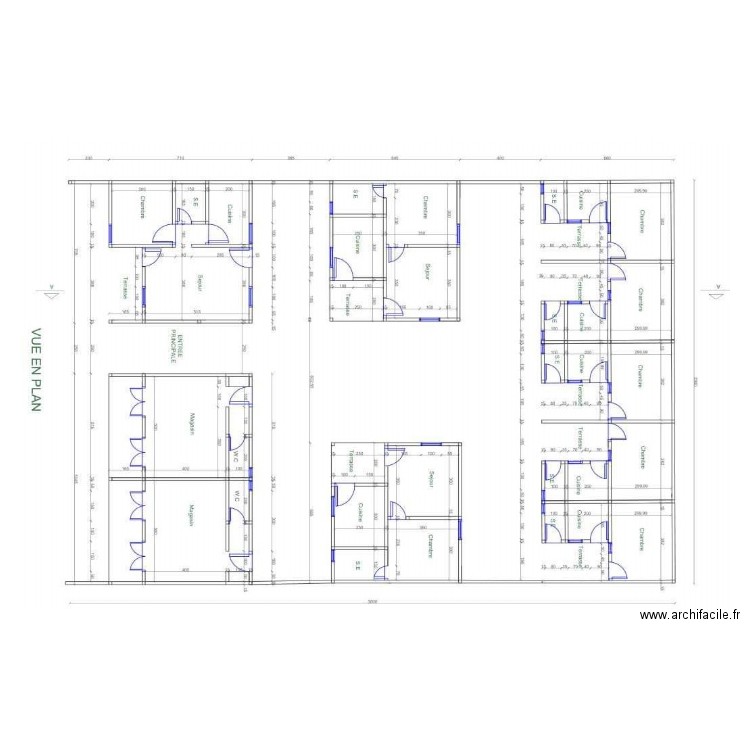 PLAN 2 COMPLEXE IMMOBILIER. Plan de 0 pièce et 0 m2