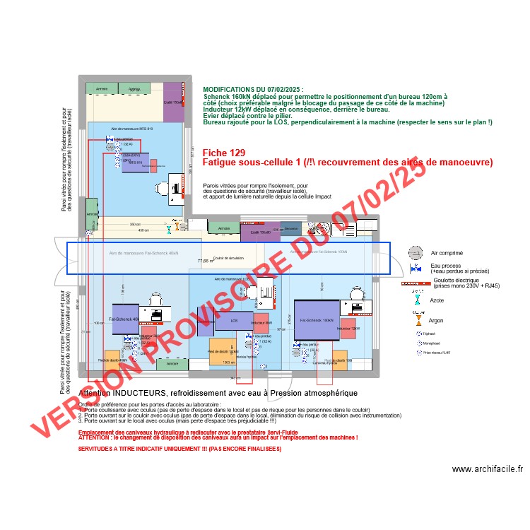 Fatigue: Sous-cellule 1 2025-02-06. Plan de 1 pièce et 78 m2