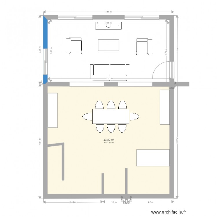 plan ag. Plan de 0 pièce et 0 m2