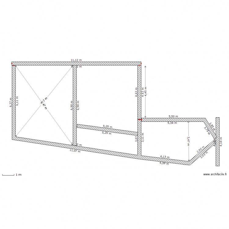 trinité. Plan de 0 pièce et 0 m2