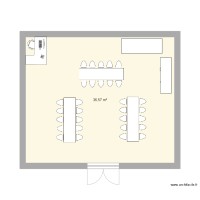 plan de la salle de mariage