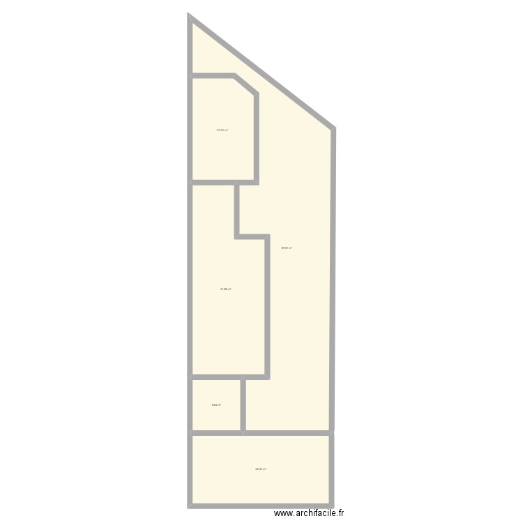 6 av villars bis. Plan de 5 pièces et 192 m2