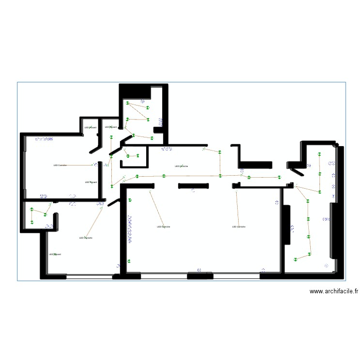 70 Flandrin. Plan de 0 pièce et 0 m2