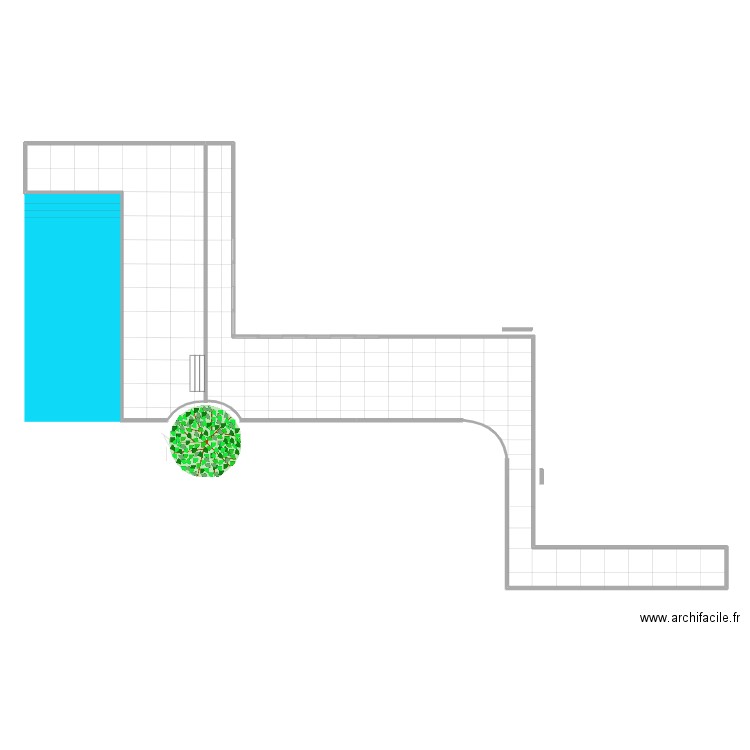 TERRASSE 60 X 120. Plan de 0 pièce et 0 m2