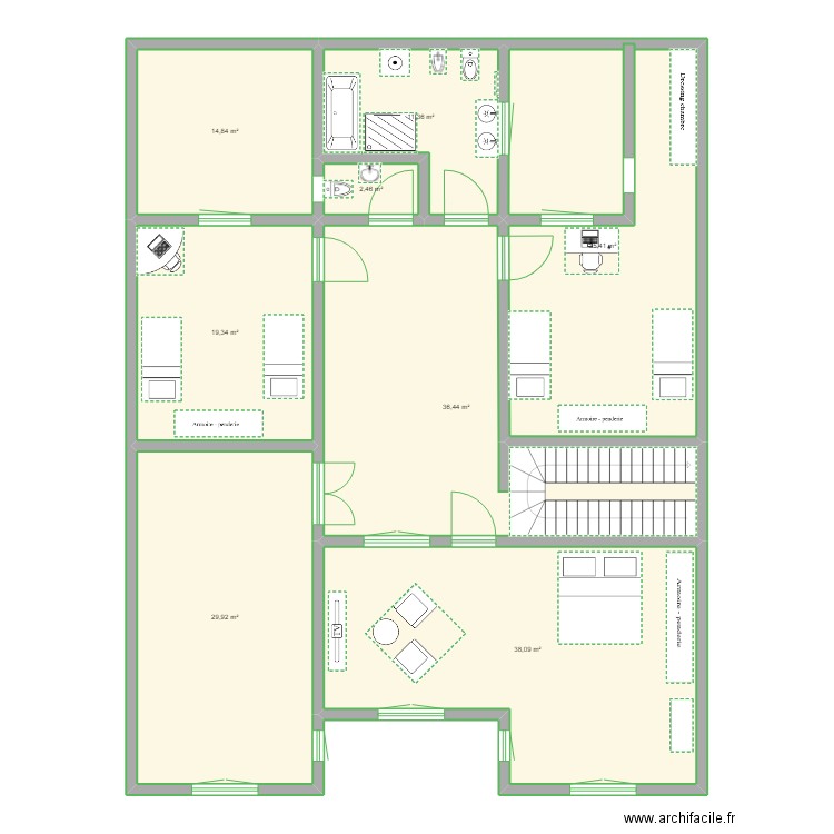 farid maison. Plan de 0 pièce et 0 m2