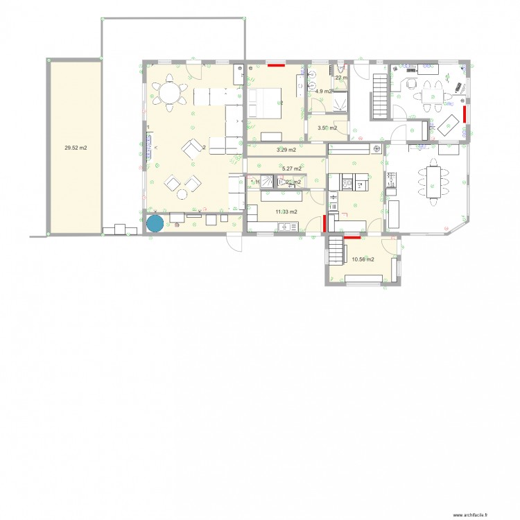 Ferme. Plan de 0 pièce et 0 m2