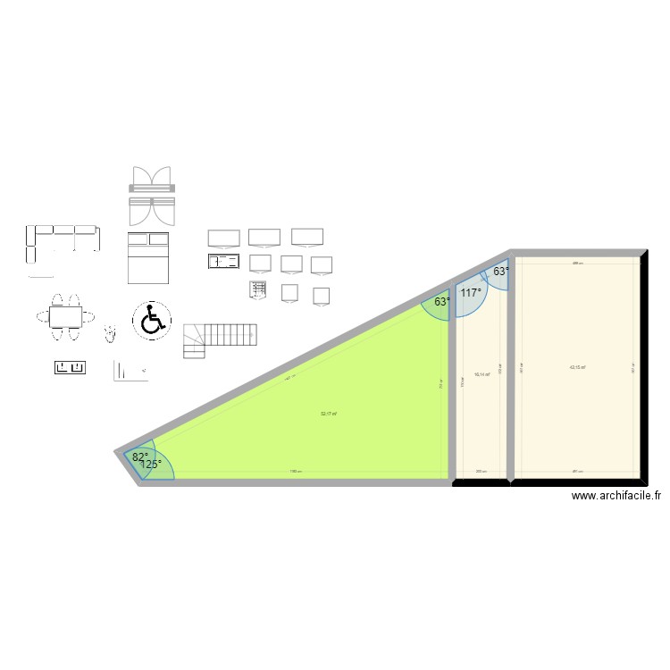 PAULINE PLAN V1. Plan de 0 pièce et 0 m2