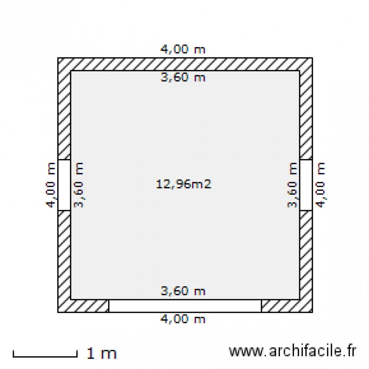 Abri de Jardin 4. Plan de 0 pièce et 0 m2