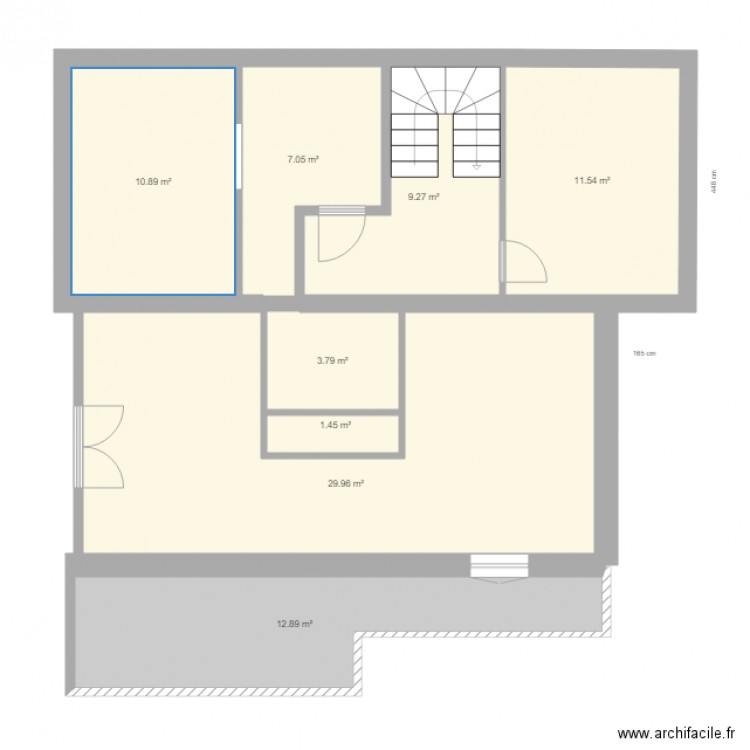 Dent 26 Sous sol final. Plan de 0 pièce et 0 m2