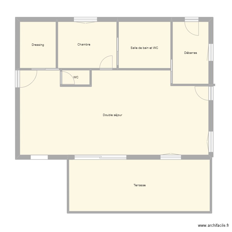 Maison Tarendol vide 85 m². Plan de 0 pièce et 0 m2