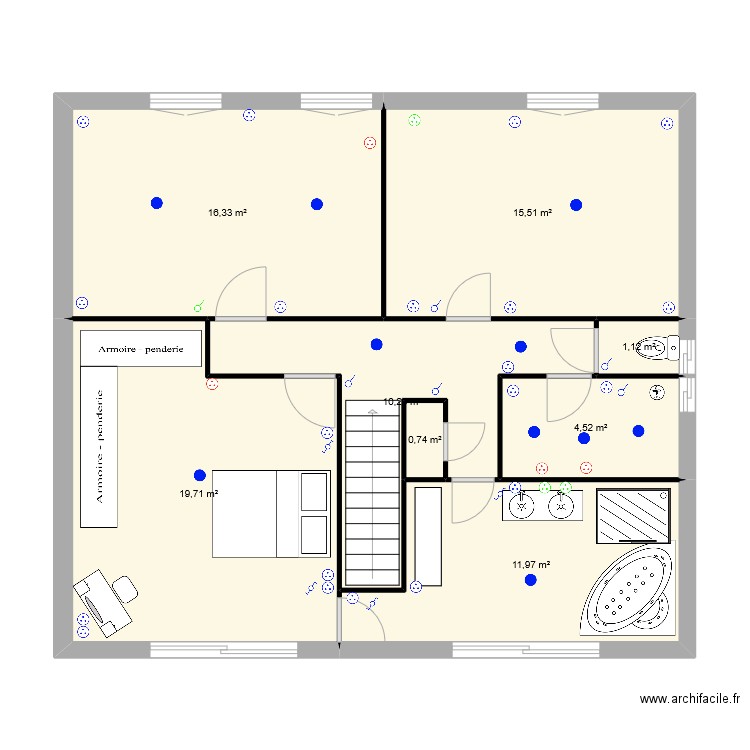 plan1 2211-01. Plan de 0 pièce et 0 m2