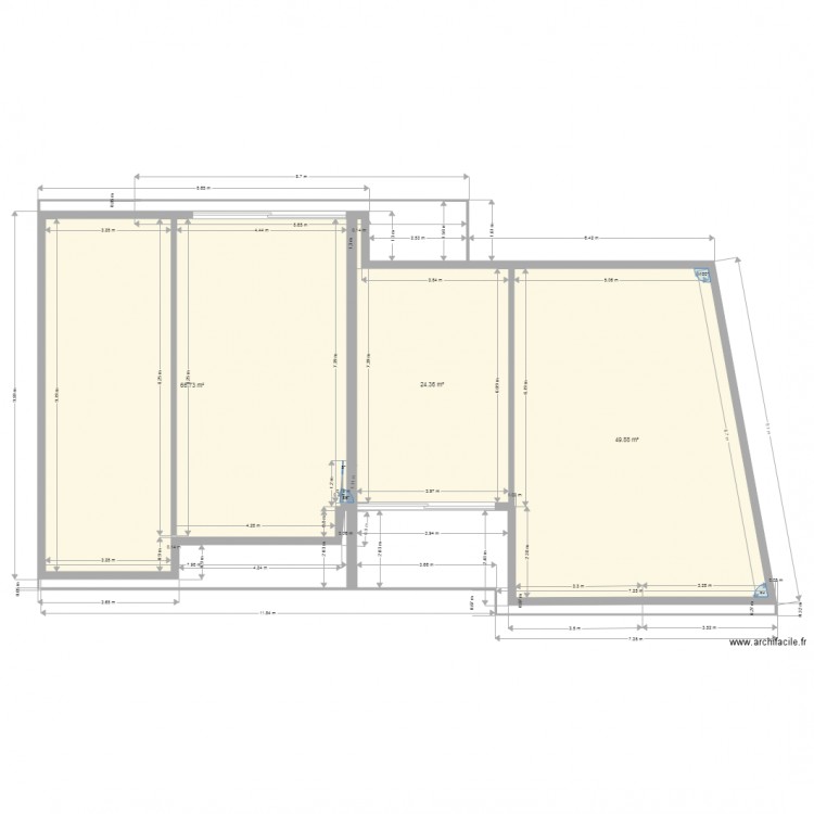 plan fondations vide sanitaire v 2. Plan de 0 pièce et 0 m2