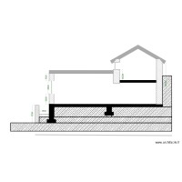 Plan coupe longitudinale