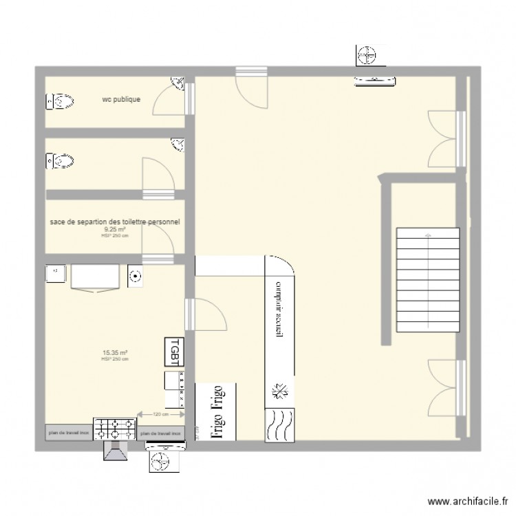 plan entreprise. Plan de 0 pièce et 0 m2