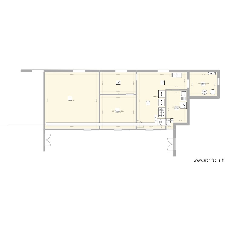 Laboratoire traiteur arinthod 1.1. Plan de 0 pièce et 0 m2