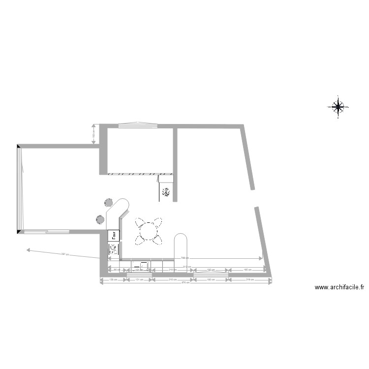 cuisine 01. Plan de 0 pièce et 0 m2