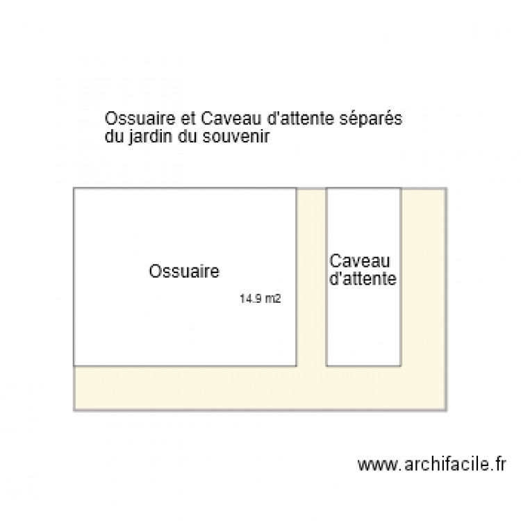 Cimetière 2. Plan de 0 pièce et 0 m2