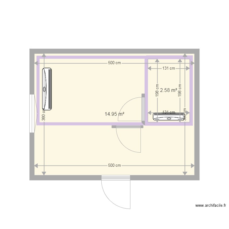 chambre froide SNAPY. Plan de 0 pièce et 0 m2