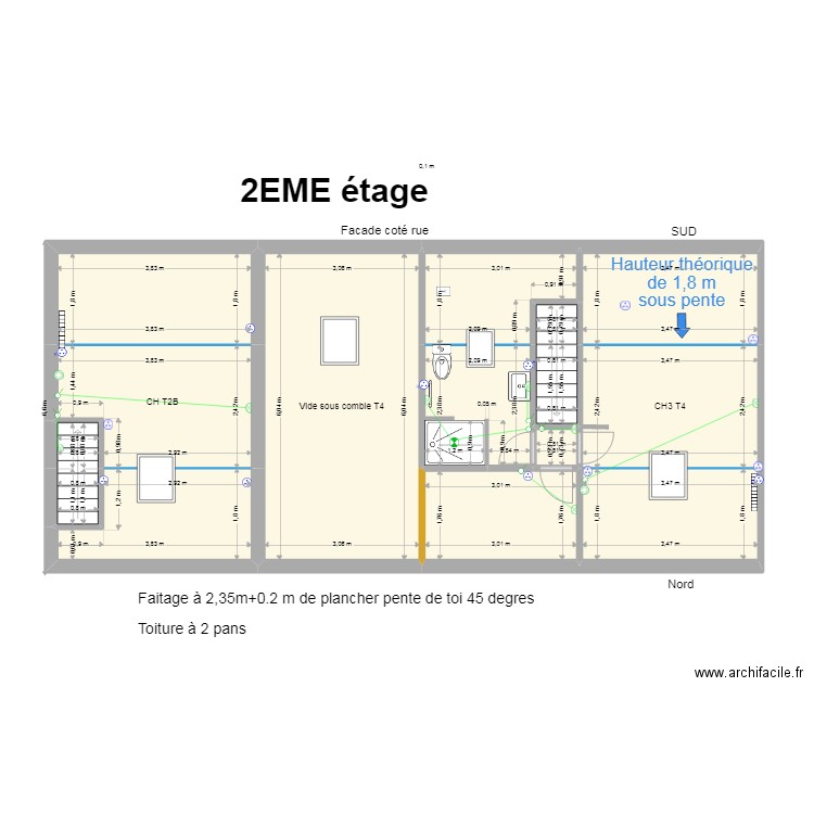 2eme REBAIS V2 elect aménagé. Plan de 0 pièce et 0 m2