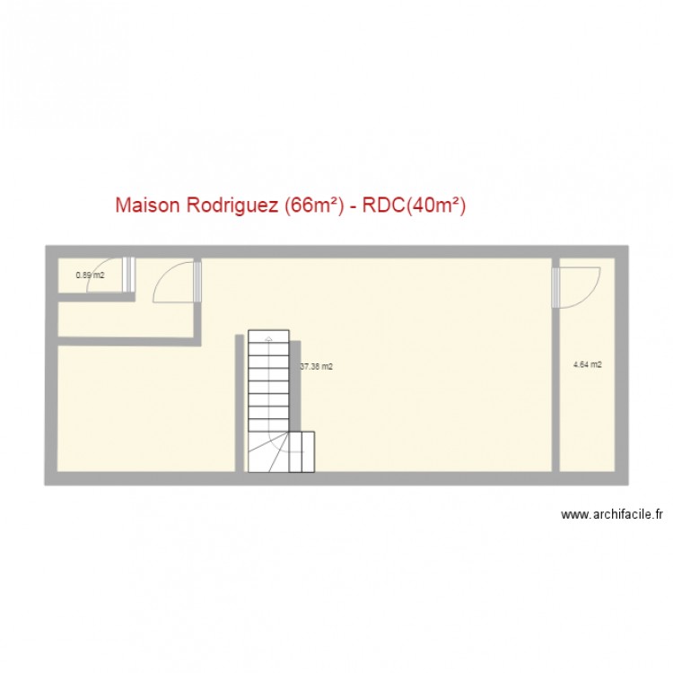 Rodriguez. Plan de 0 pièce et 0 m2