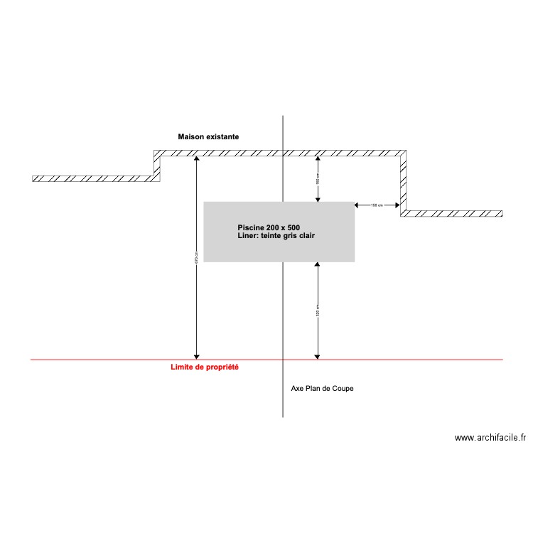 Plan de masse. Plan de 0 pièce et 0 m2