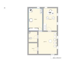 PLAN SALLE DE RADIOLOGIE 2 - Plan 9 pièces 56 m2 dessiné par cigalix