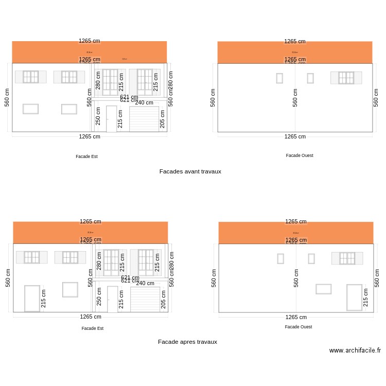 Veyras_facade. Plan de 0 pièce et 0 m2