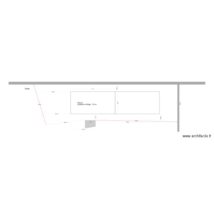 Plan Terrasse 2. Plan de 0 pièce et 0 m2