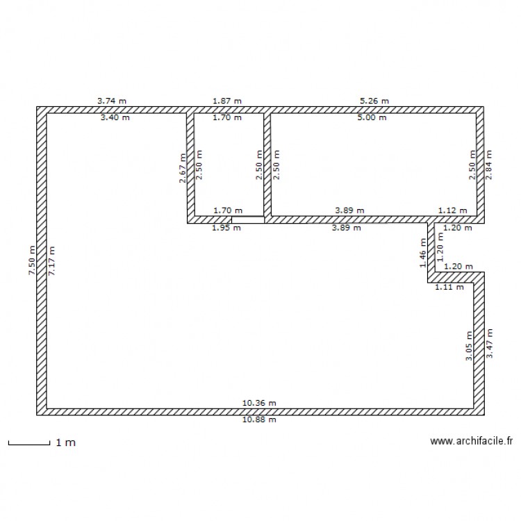 Gib01. Plan de 0 pièce et 0 m2