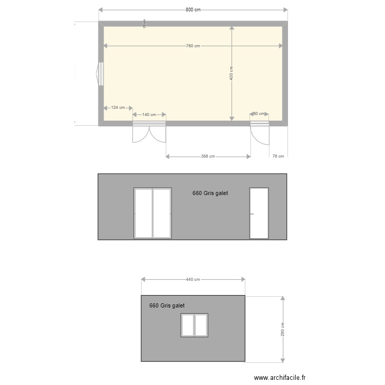 Arbri de jardin 3. Plan de 0 pièce et 0 m2