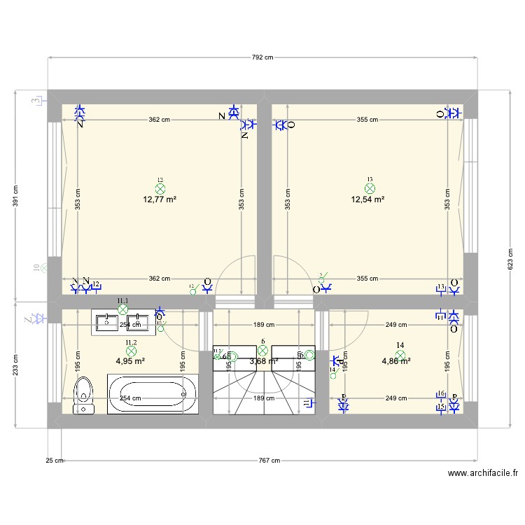 57 waterloo elec. Plan de 0 pièce et 0 m2