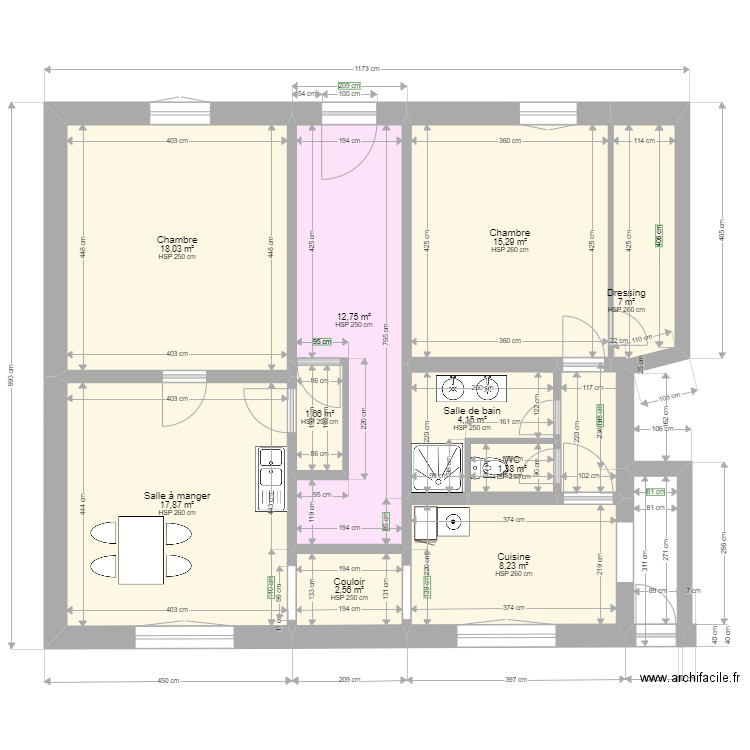 1 RDC RENO 3RLA  30 12 19. Plan de 0 pièce et 0 m2