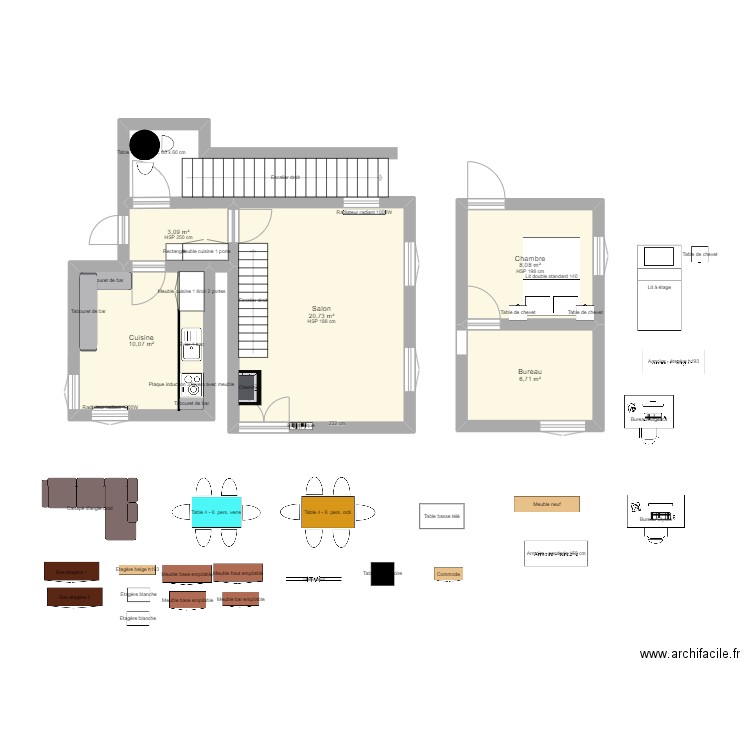 Bramois. Plan de 0 pièce et 0 m2