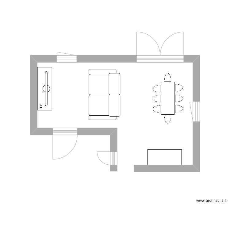 LUDIVINE. Plan de 0 pièce et 0 m2