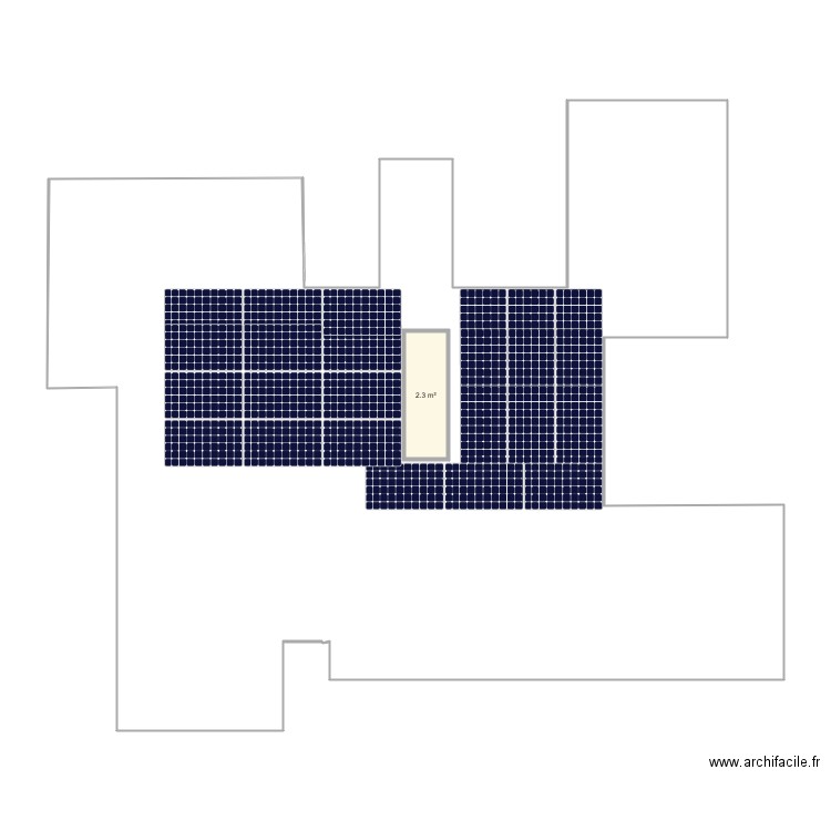 terrasse. Plan de 0 pièce et 0 m2